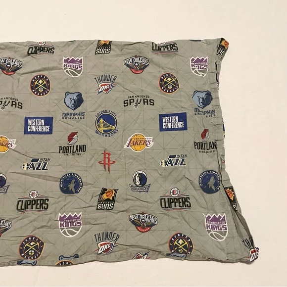 Pottery Barn Teen NBA Western Conference Pillow Case x2 - Picture 4 of 16